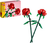 LEGO Roses Building Toy for Kids Girls Boys Ages 8 Artificial Fake Roses for Home Decor Display Gift Idea for Plant Flower Lovers 40460