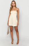 Chantell Cream Mini Dress