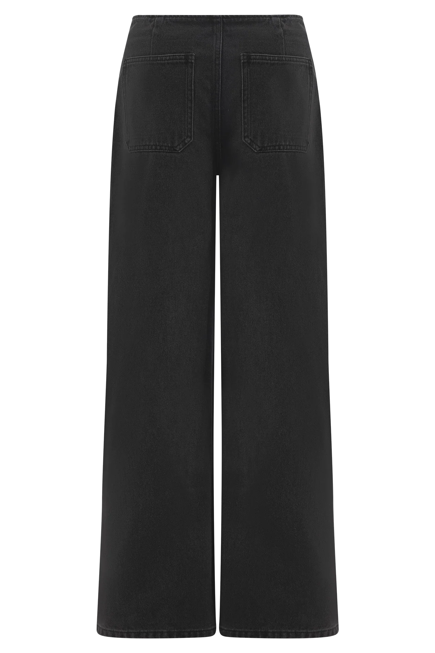 Caitlin Mid Rise Denim Jeans Washed Black