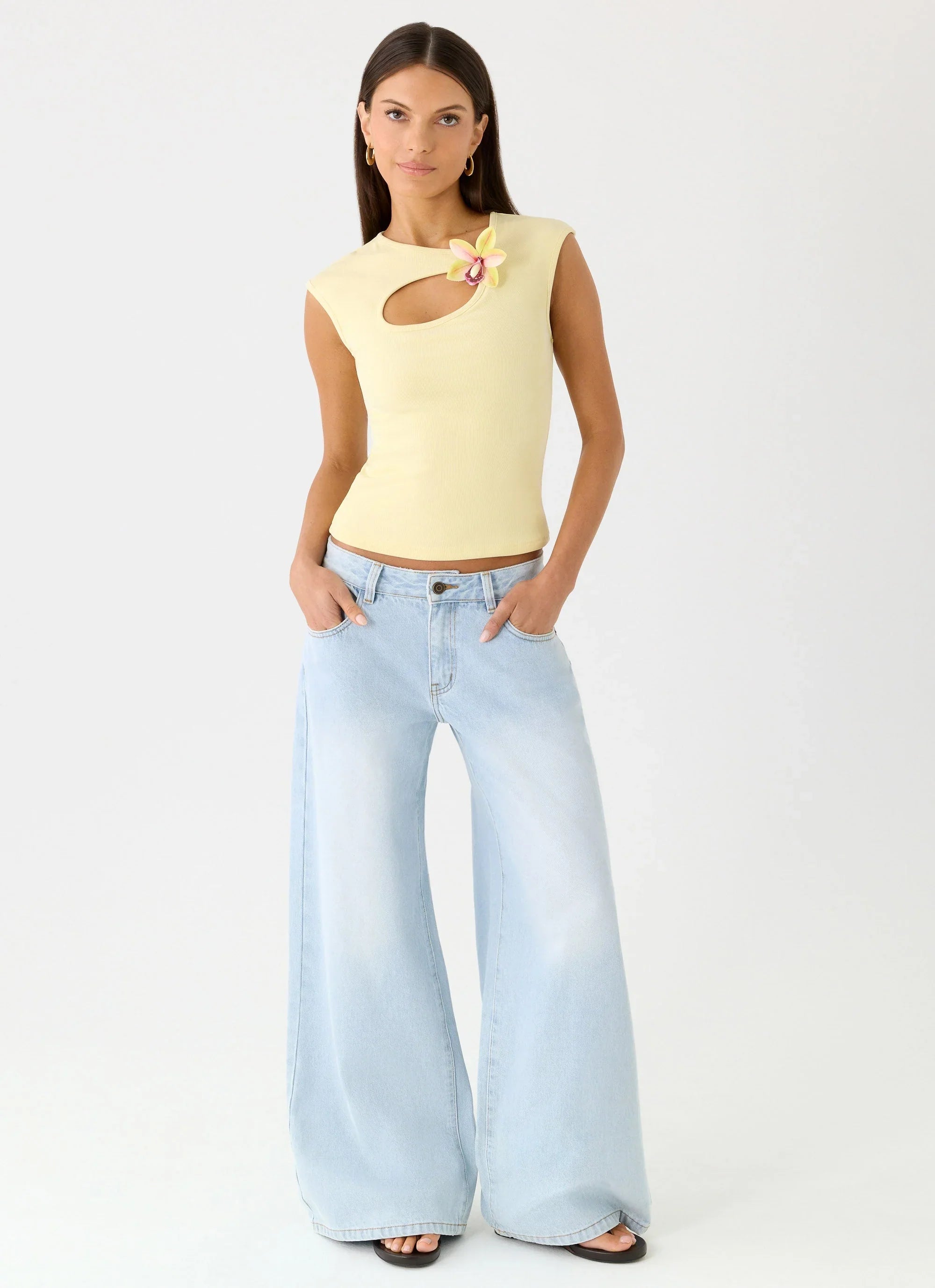 Luxie Top Yellow