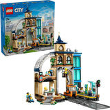 LEGO City Central Train Station Building Toy Multi Level Pretend Play Set for Boys Girls Ages 7 Building Blocks for Kids Gift Idea for Birthdays 60469