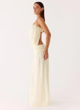 Citrus Kiss Maxi Dress Baby Yellow