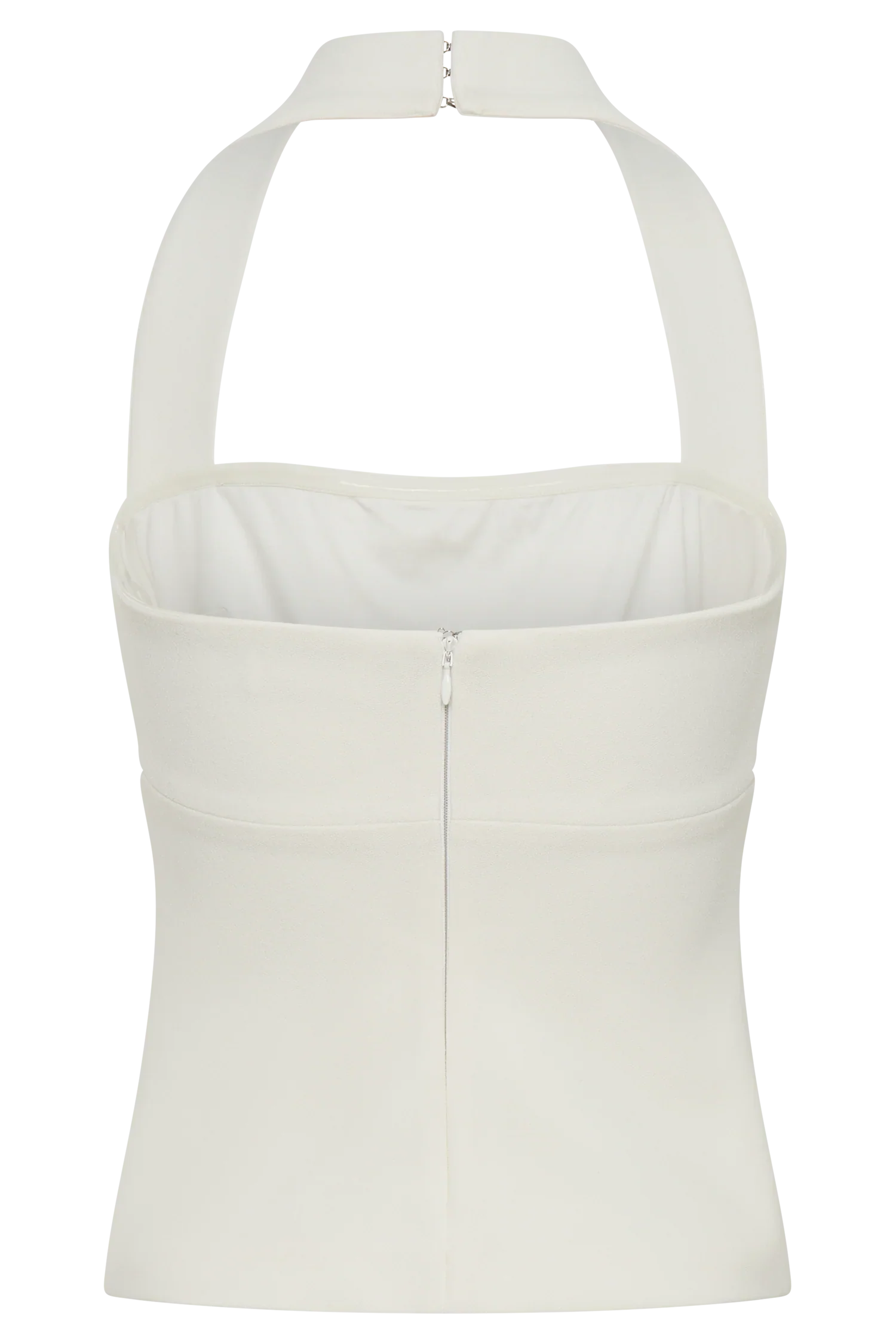 Amelita Suiting Halter Top Ivory