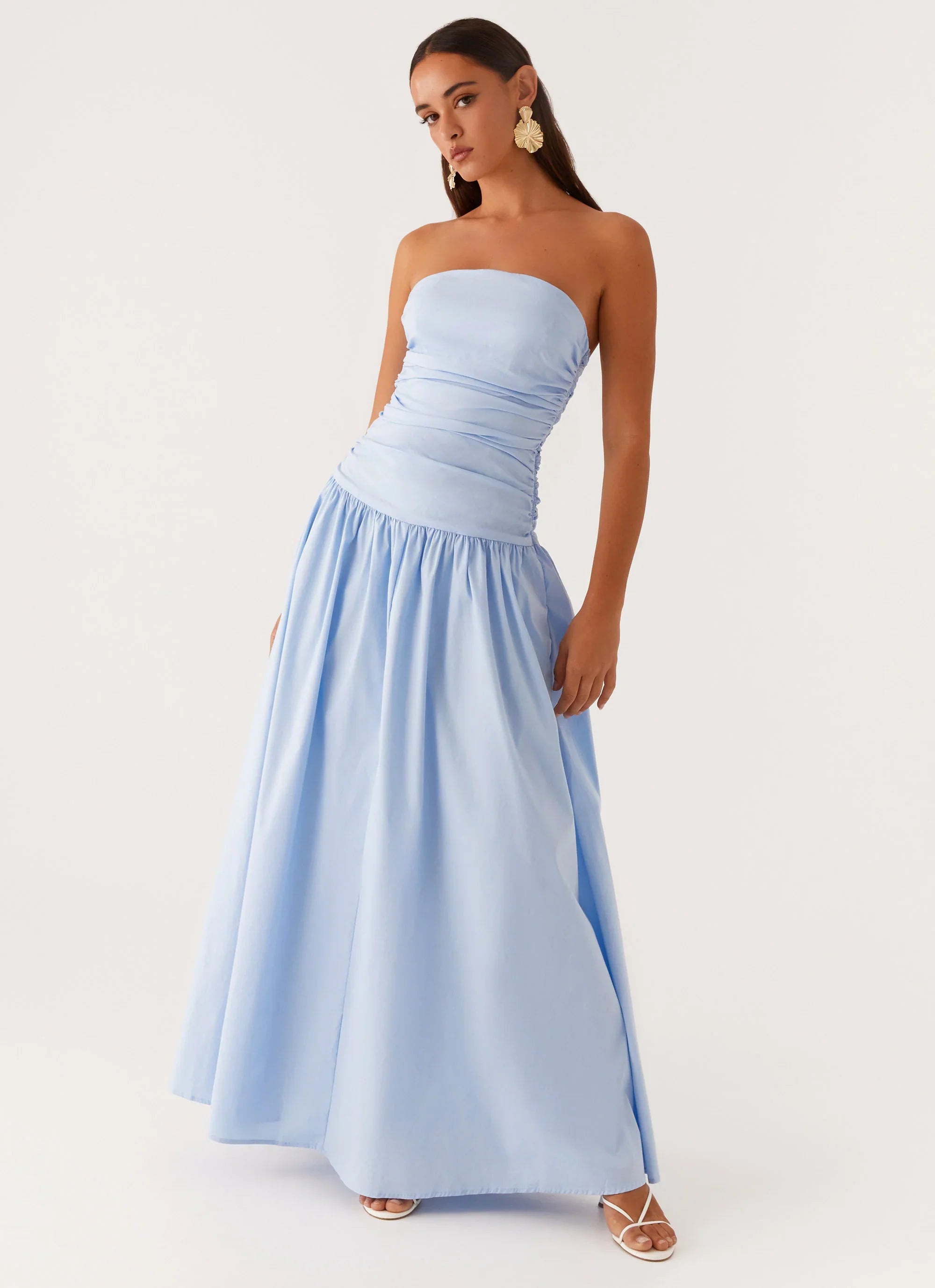 Carmel Maxi Dress Blue