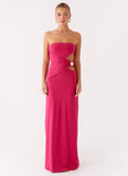 Anetta Maxi Dress Fuchsia