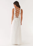 Maloney Maxi Dress White