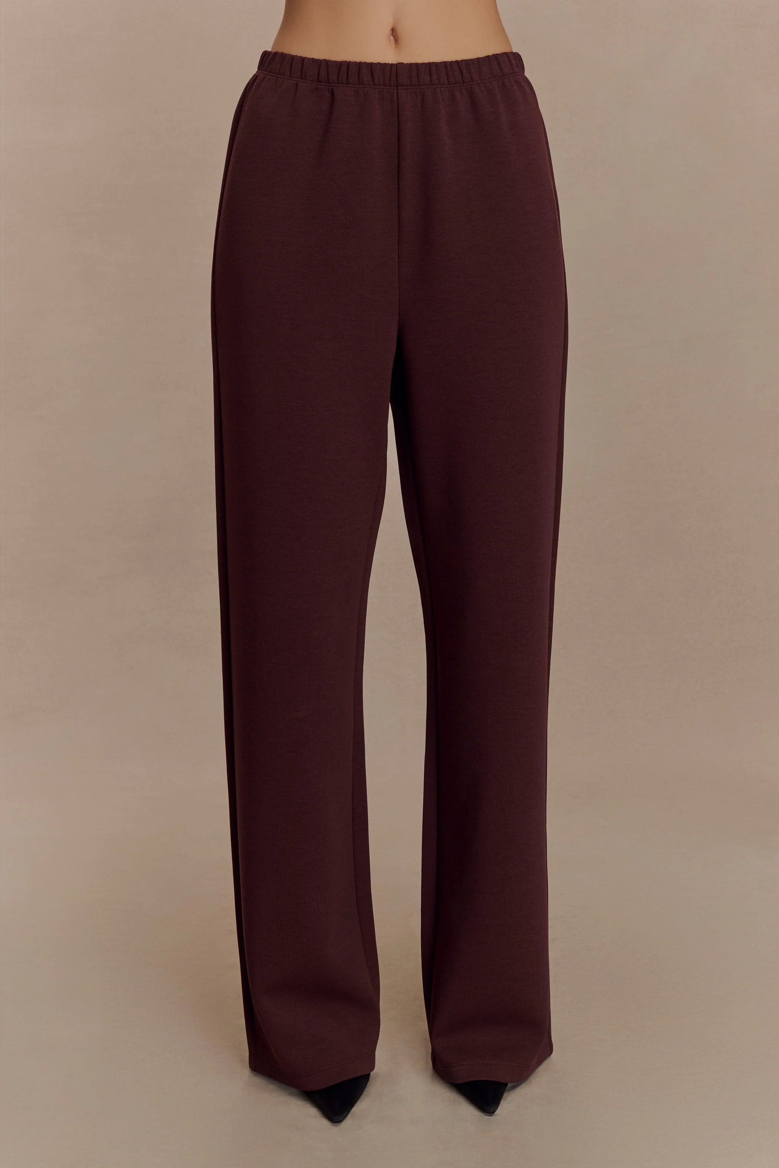 August Straight Leg Jogger Chocolate