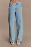 Mannon Mid Rise Denim Jeans 80S Blue