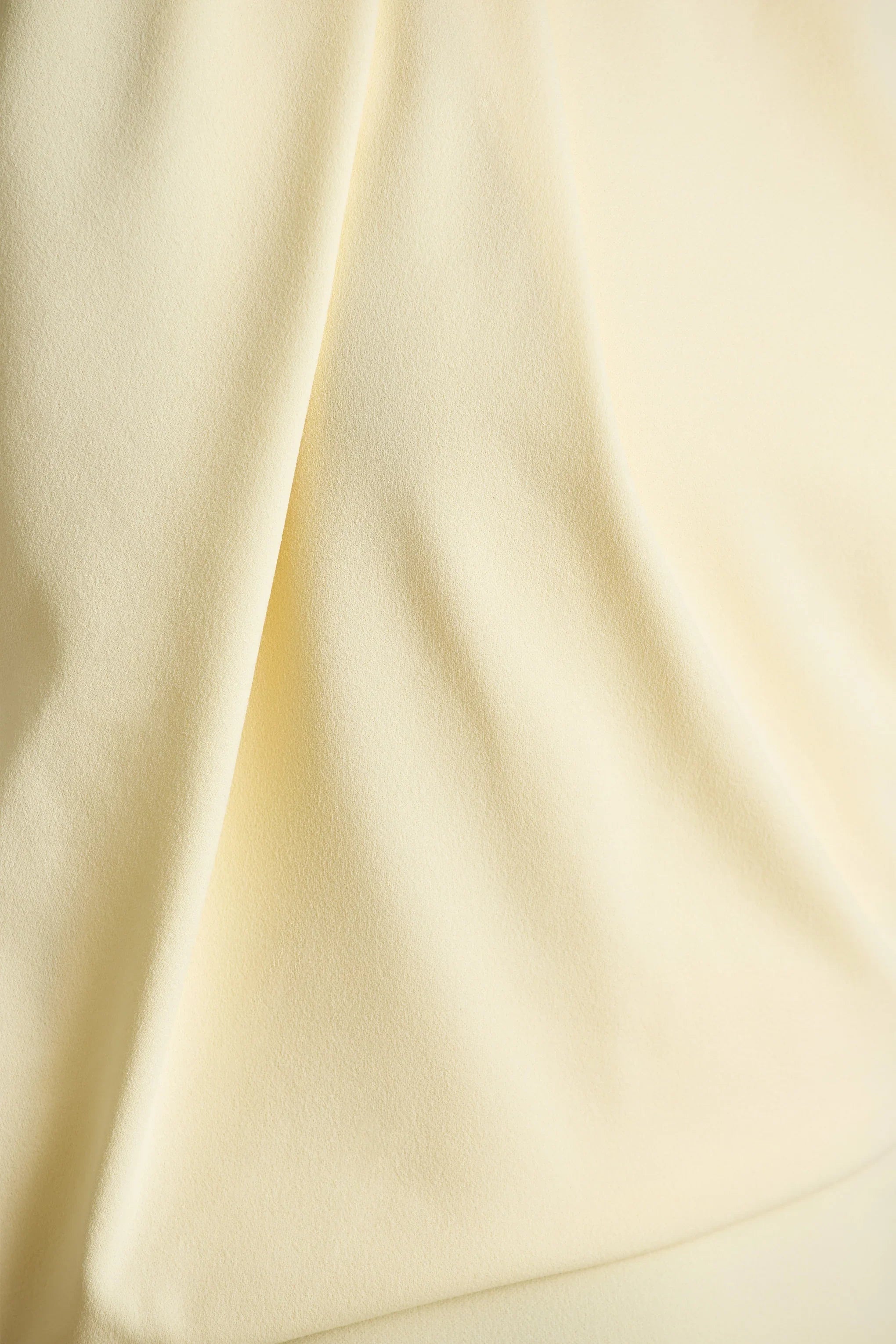 Meave Lemon Boat Neck Maxi Dress With Draped Detail