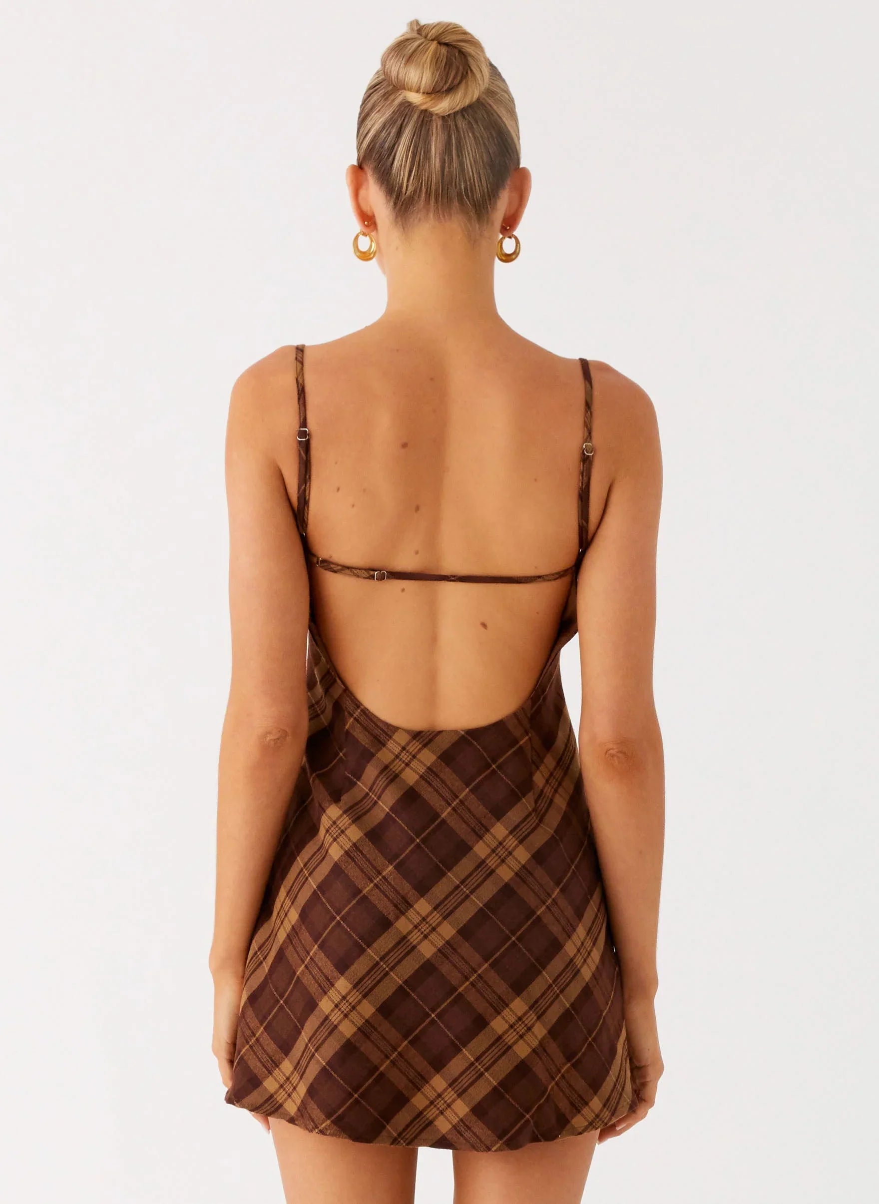 Radio Star Mini Dress Plaid