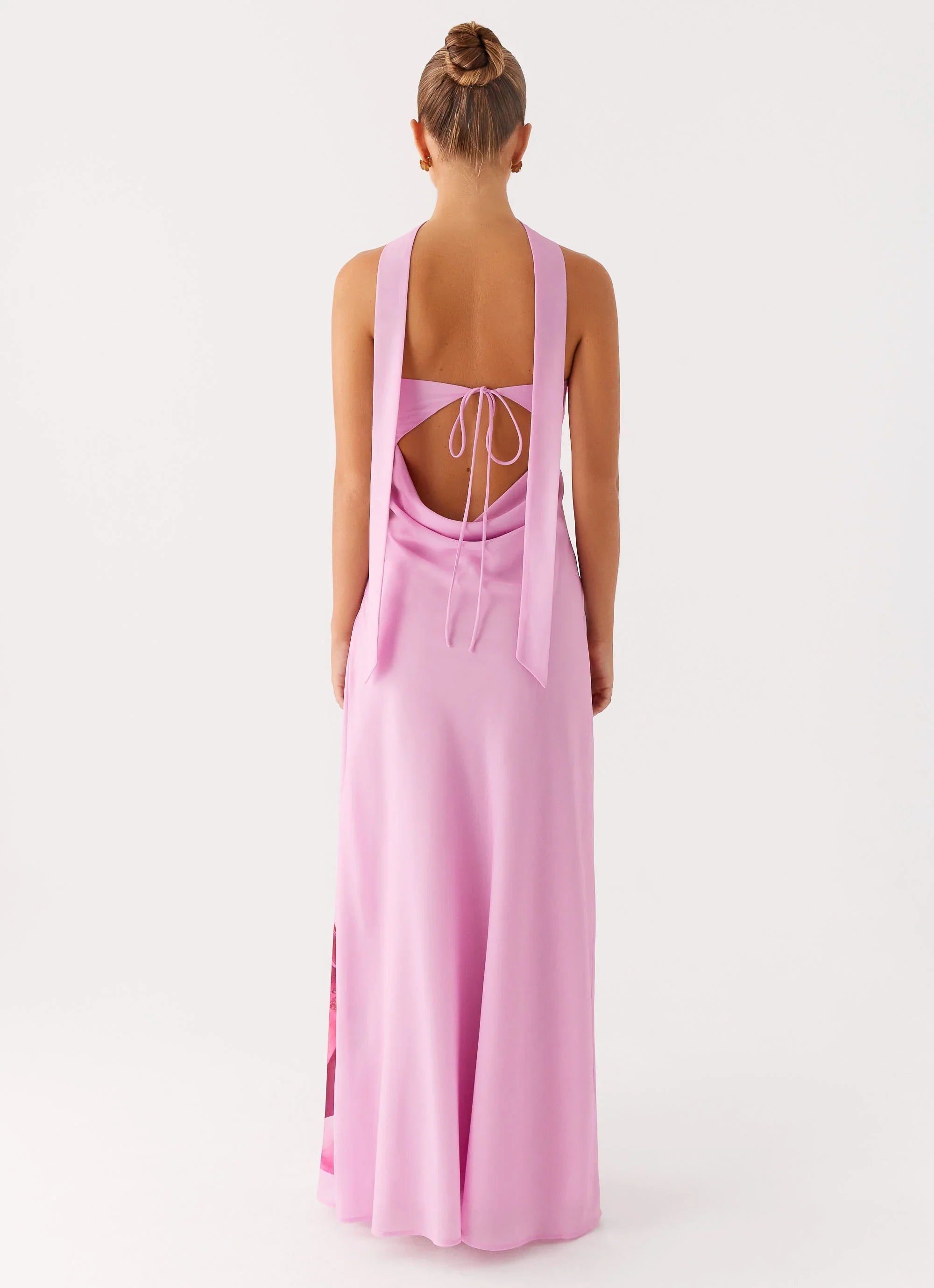 Prim Maxi Dress Pastel Pink
