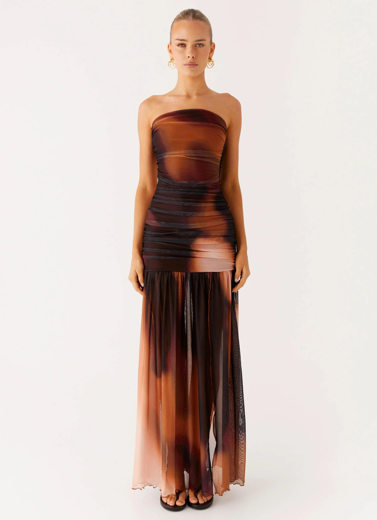 Savaya Maxi Dress Black Gradient