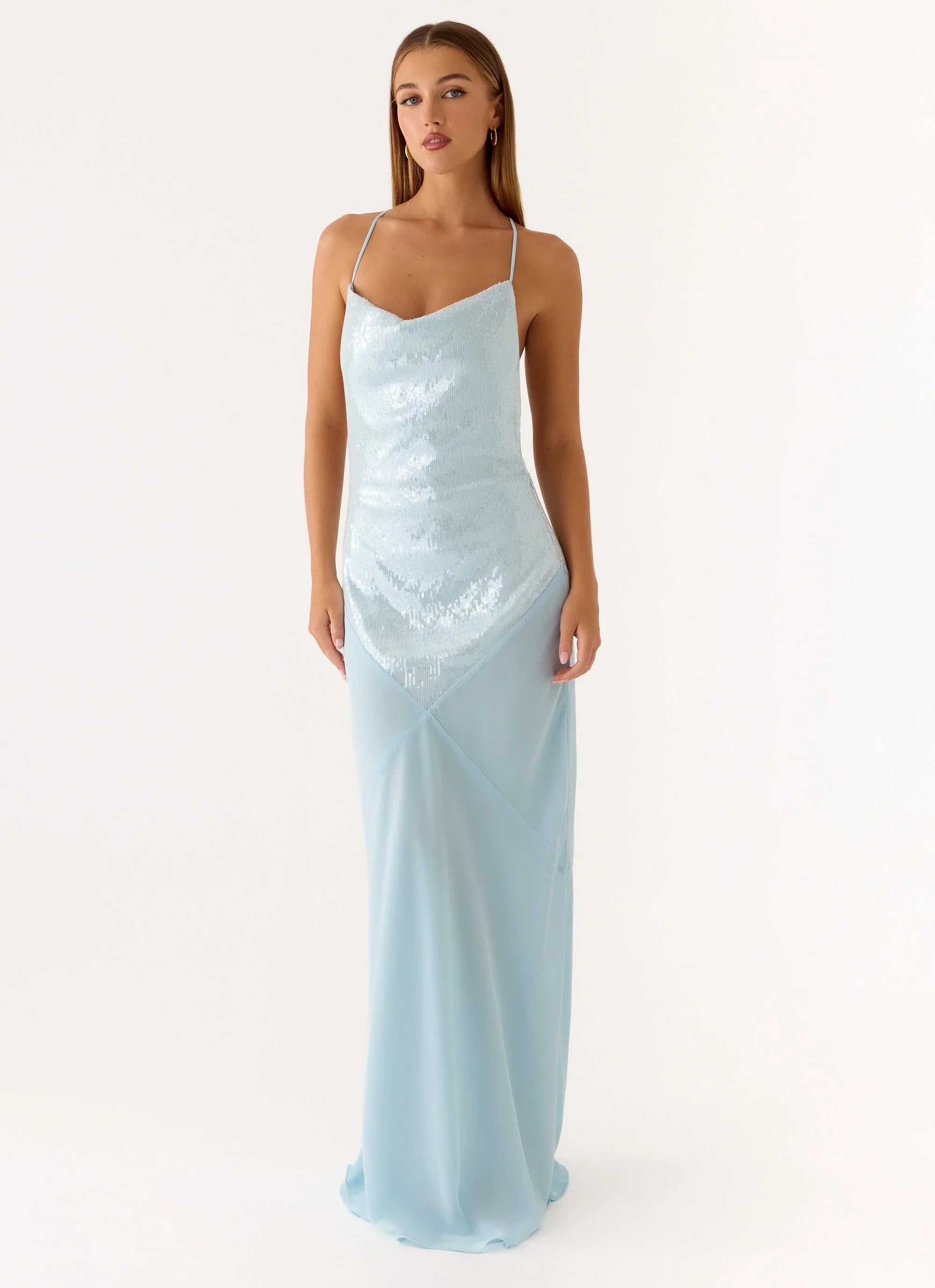 Cleodora Maxi Dress Blue