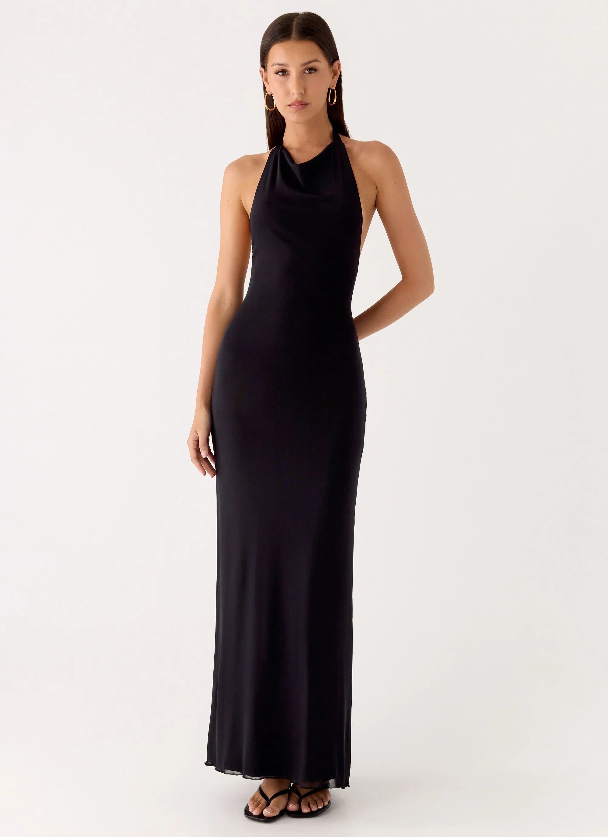 Starlight Nights Maxi Dress Black