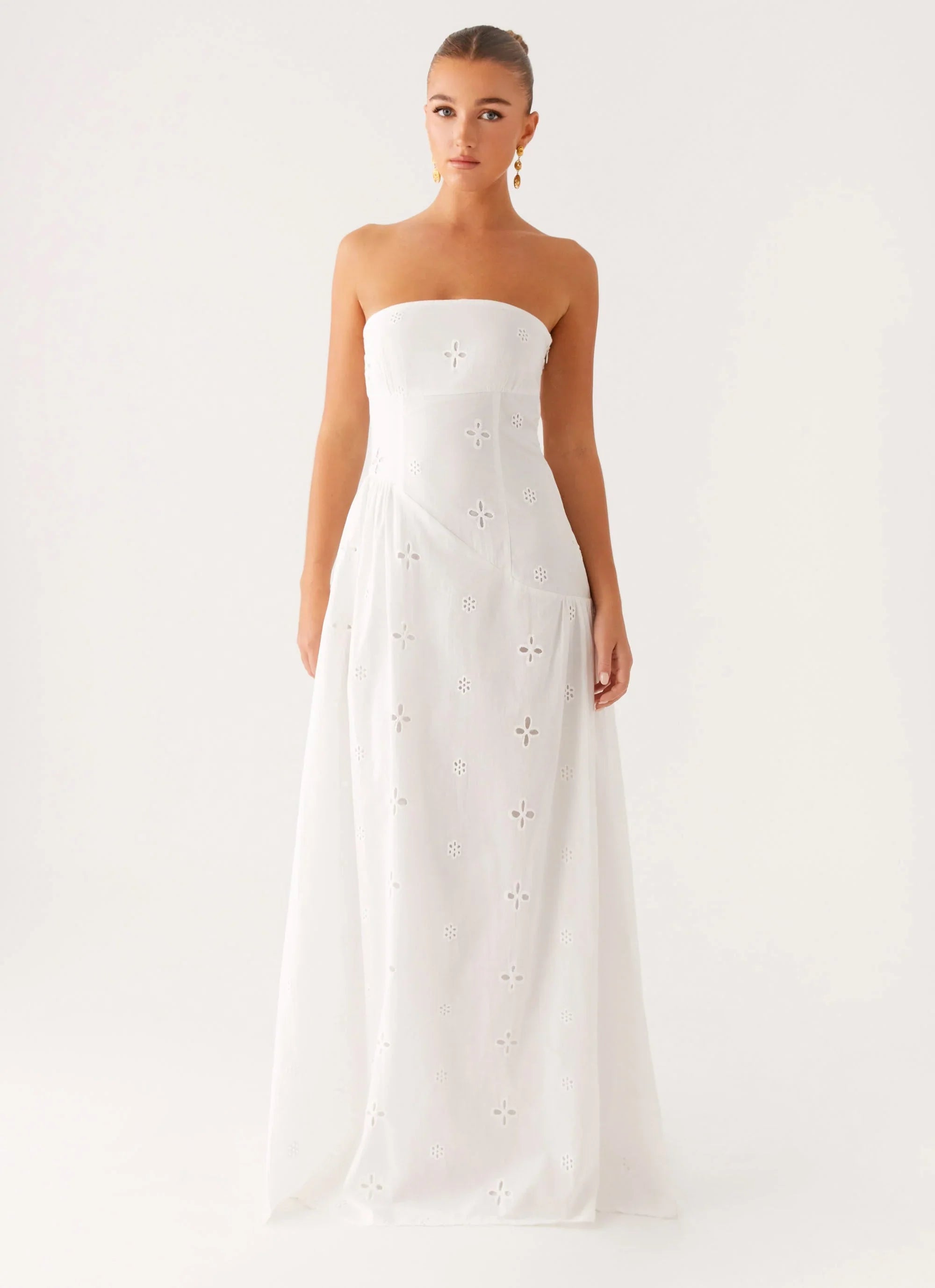 Sunkissed Maxi Dress Ivory