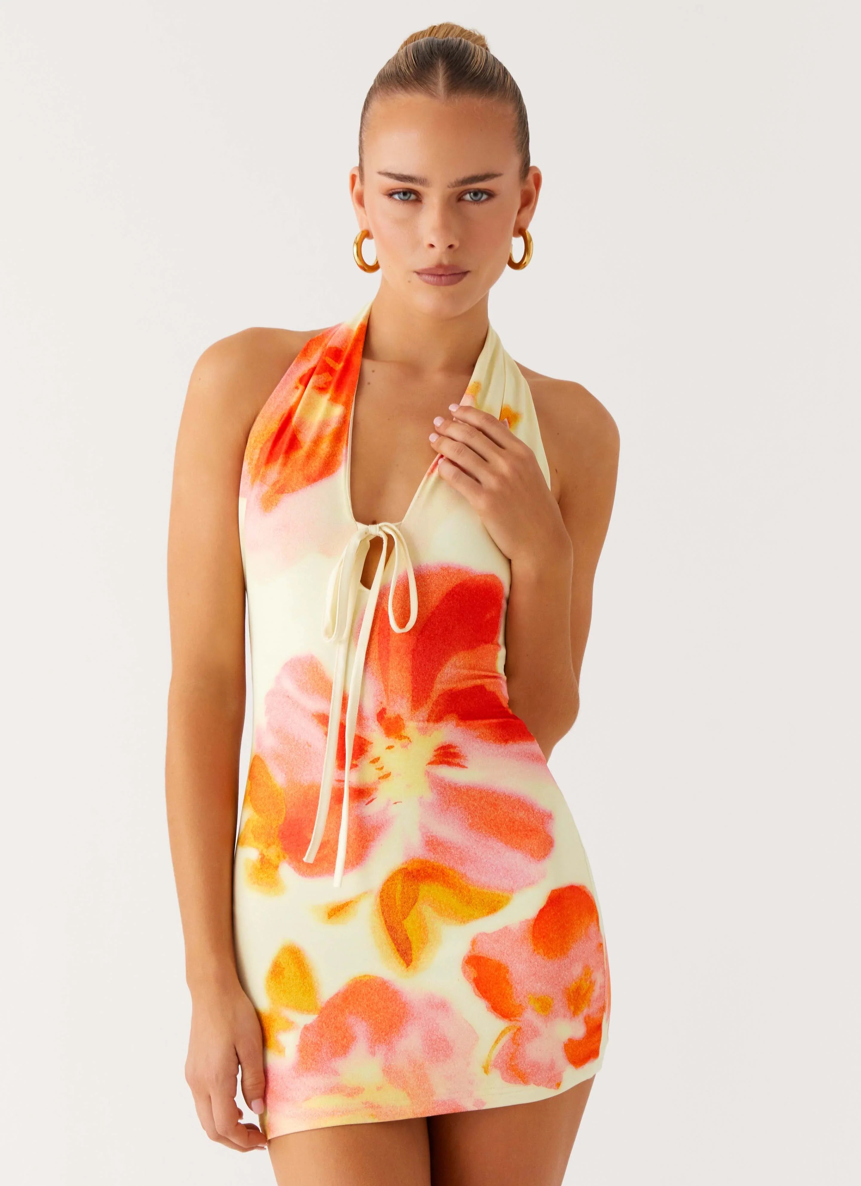 Know You Better Mini Dress Mimosa Blossom