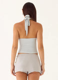 Amber Light Top Silver