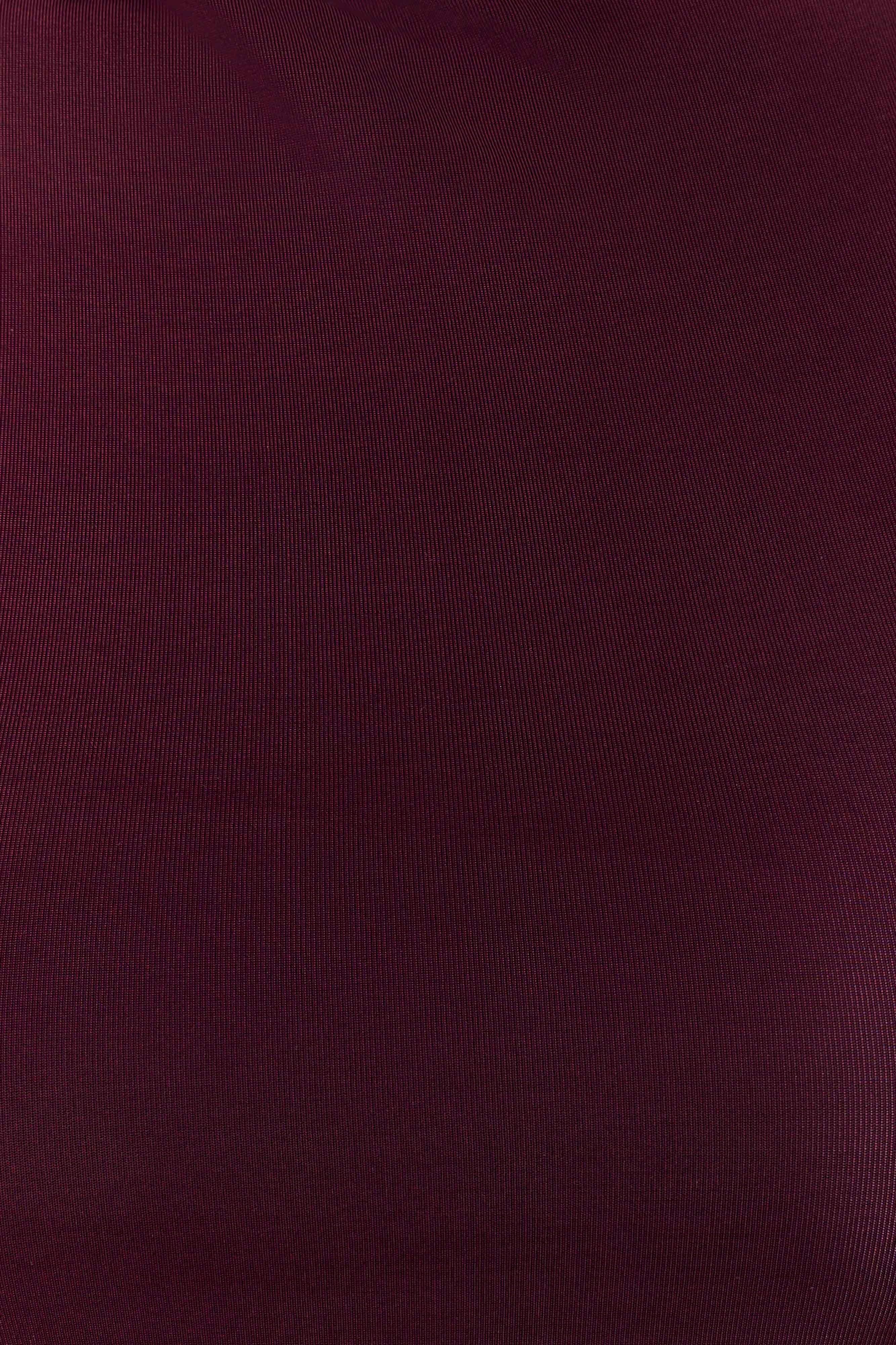 Hadleigh Sleeveless Slinky Top Burgundy