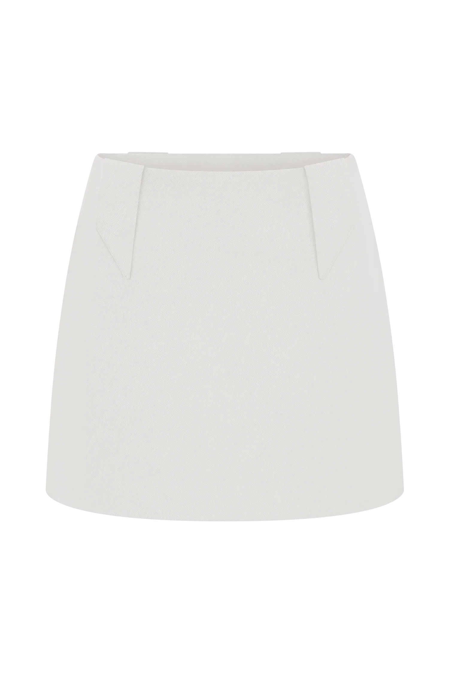Gina Suiting Mini Skirt Ivory