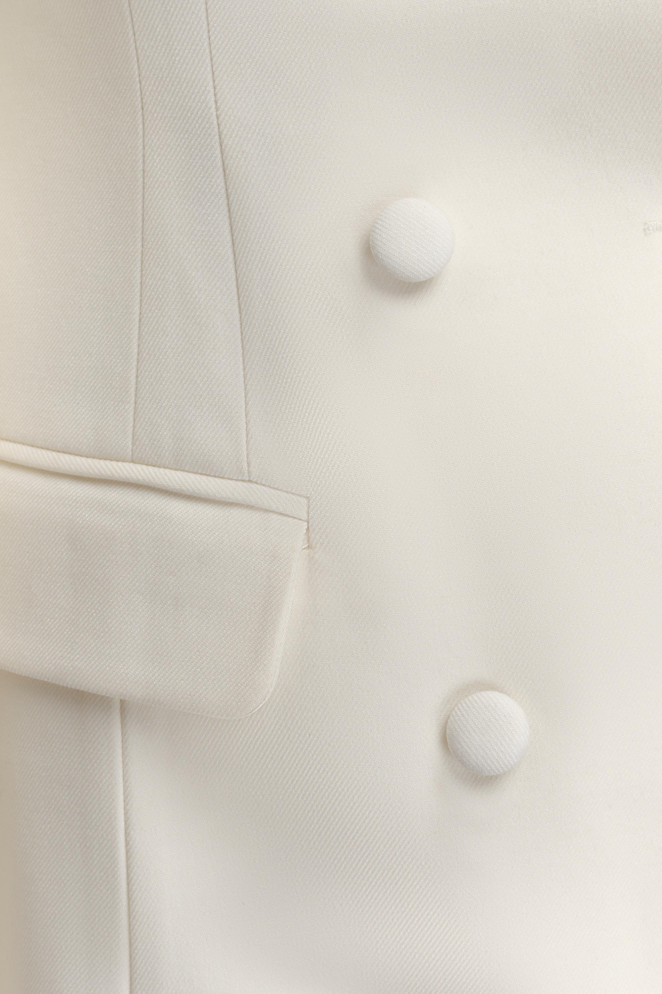 Beatrice Blazer Mini Dress Ivory