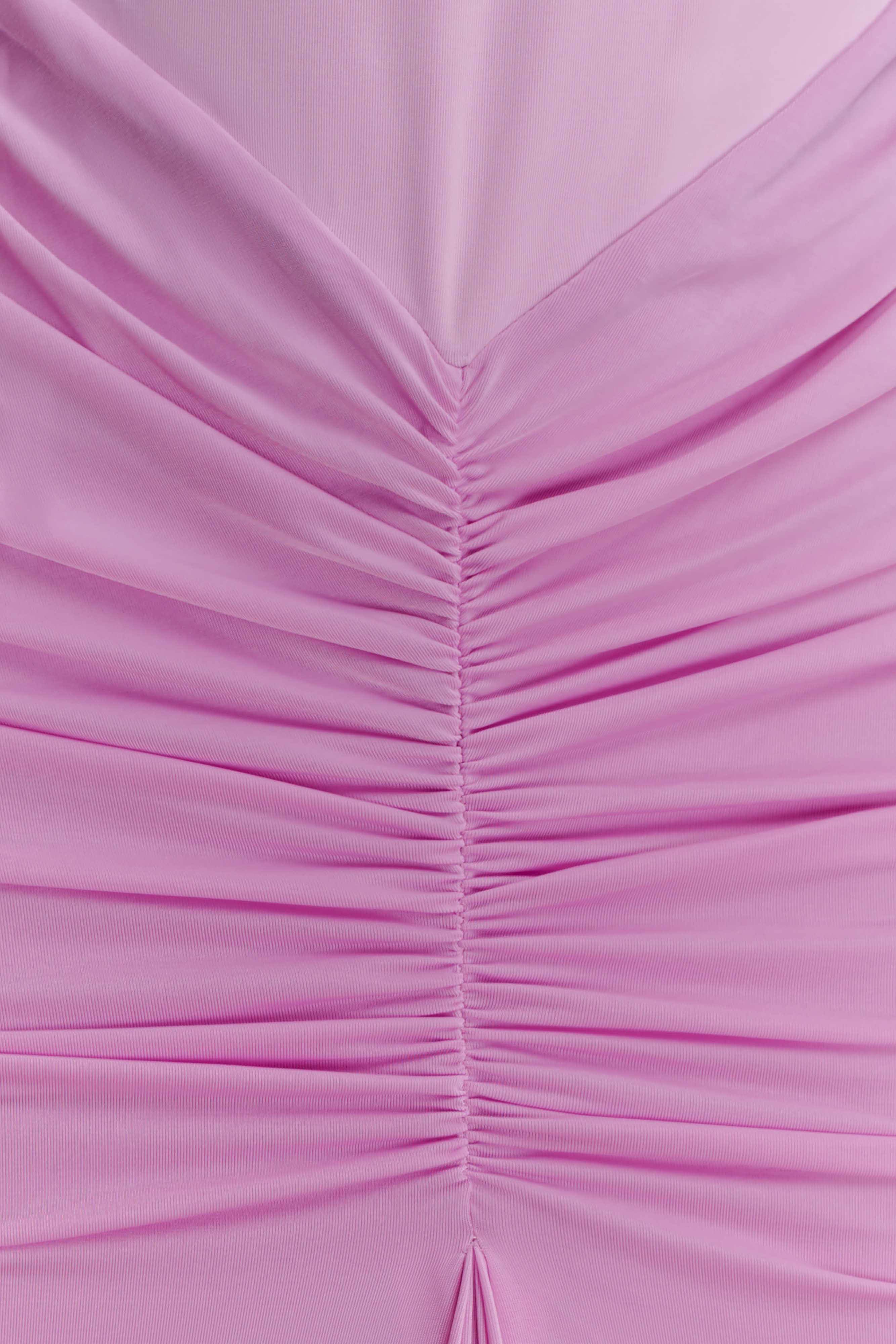 Roisin Slinky Maxi Dress Powder Pink