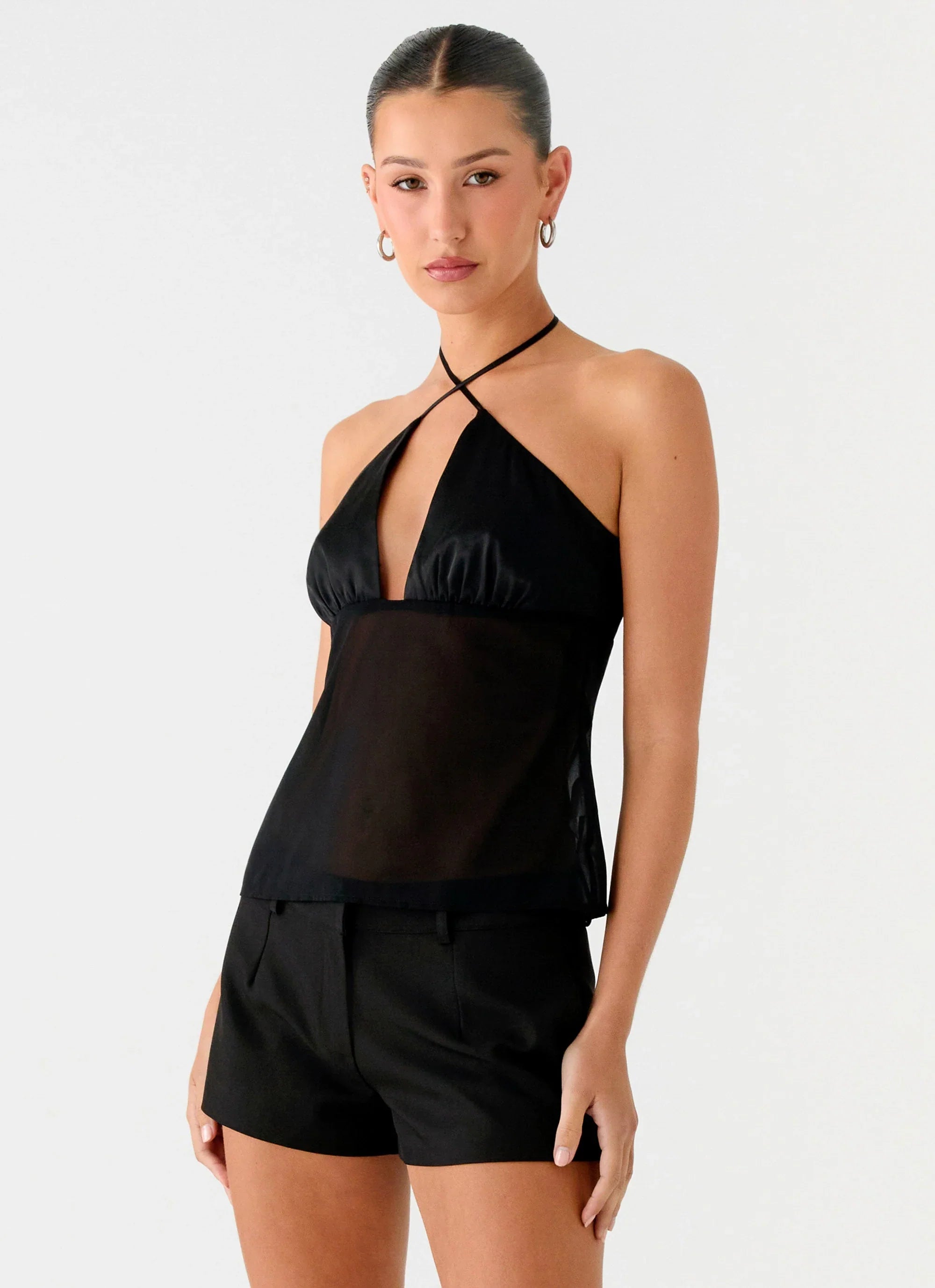 Ellyse Top Black