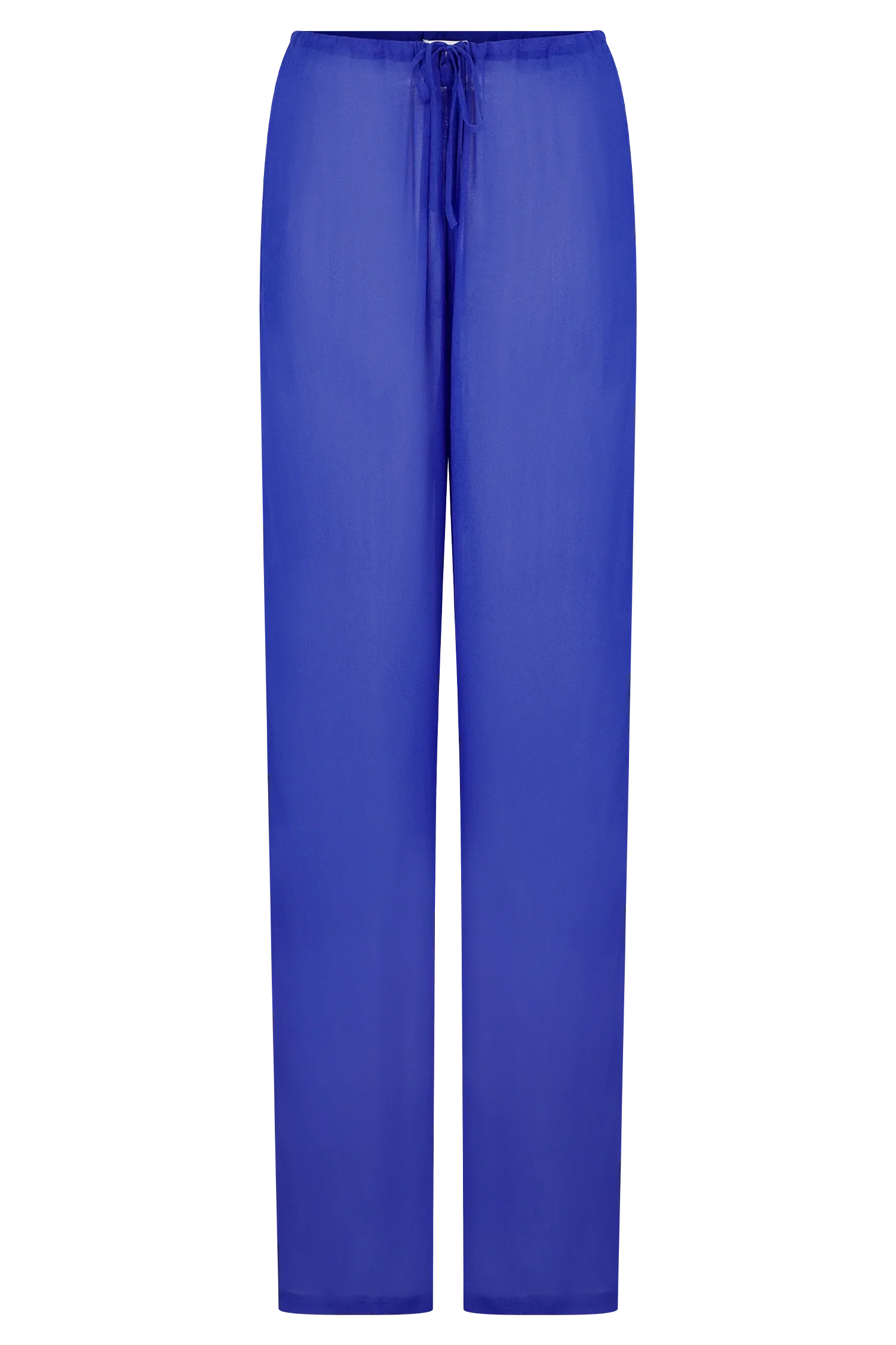 Tonya Sheer Straight Leg Pant Cobalt Blue