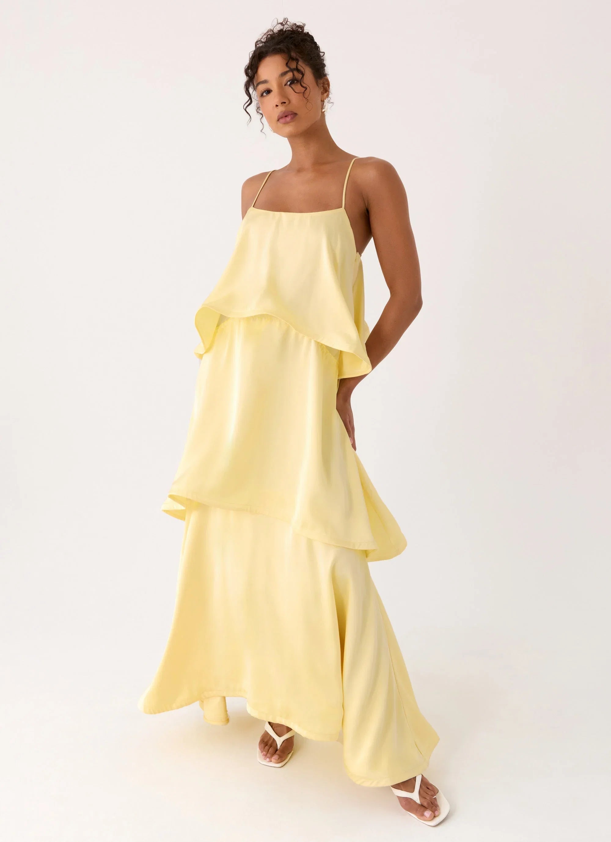 Becka Maxi Dress Yellow