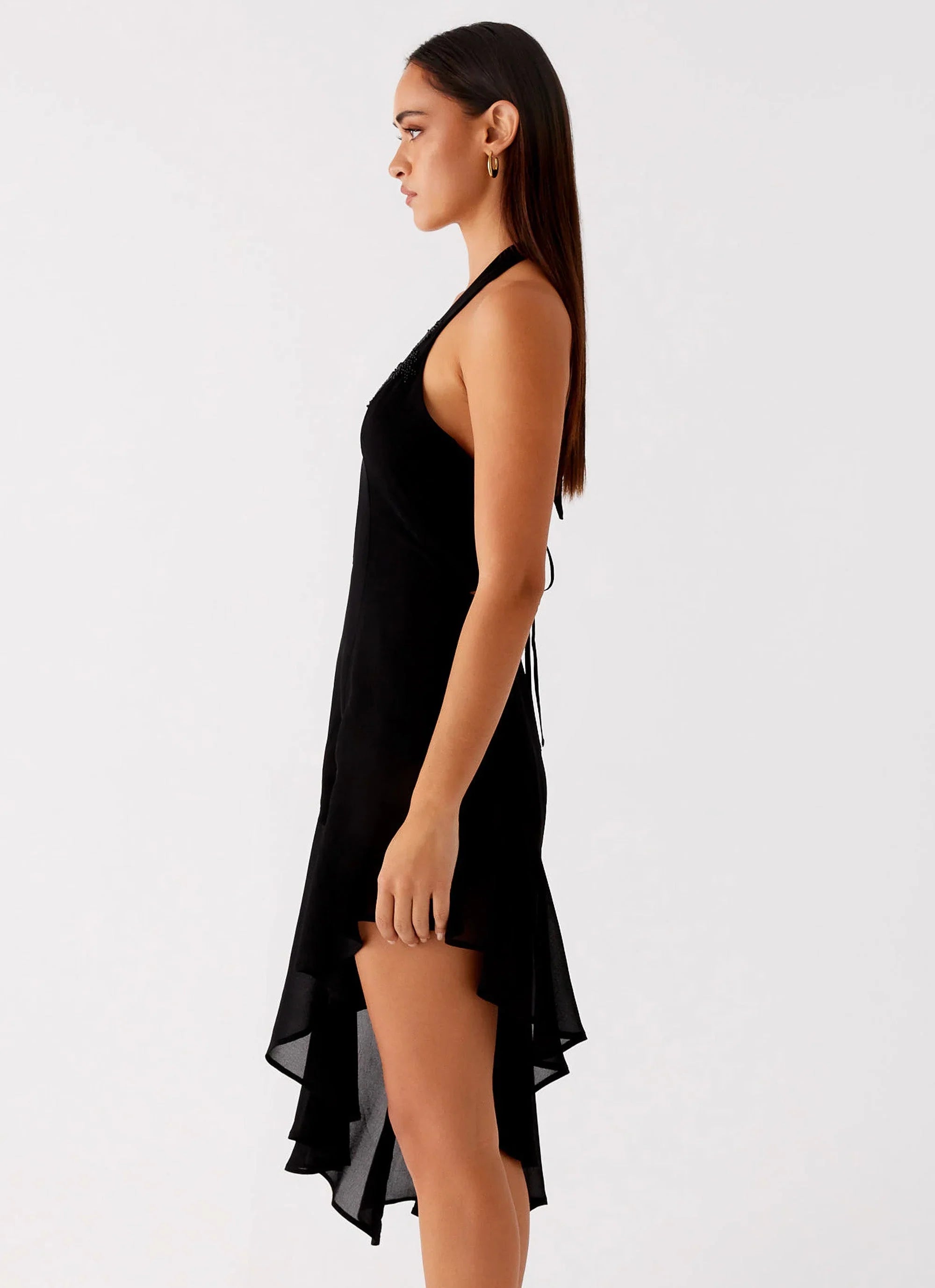 Clean Slate Midi Dress Black