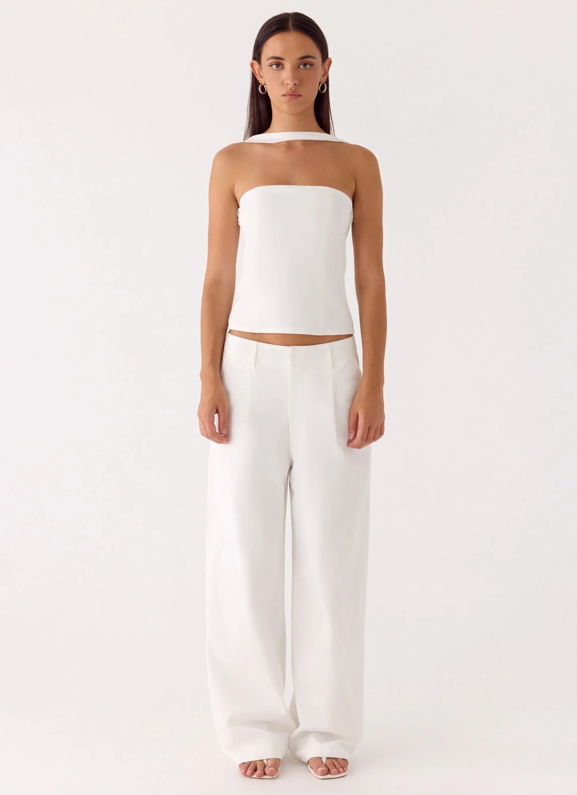 Emilia Pant White