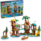 LEGO Friends Adventure Camp Tree House 42631 Back to School Gift for Students Building Toy Girls Boys Ages 8 Toy Figures Playset 1128 pieces W 5 Minidolls