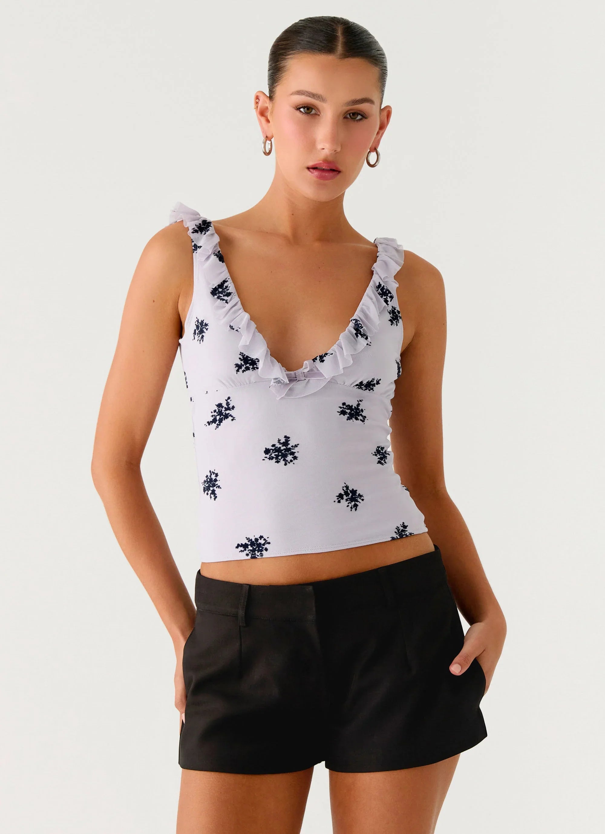 Oslo Mini Shorts Black