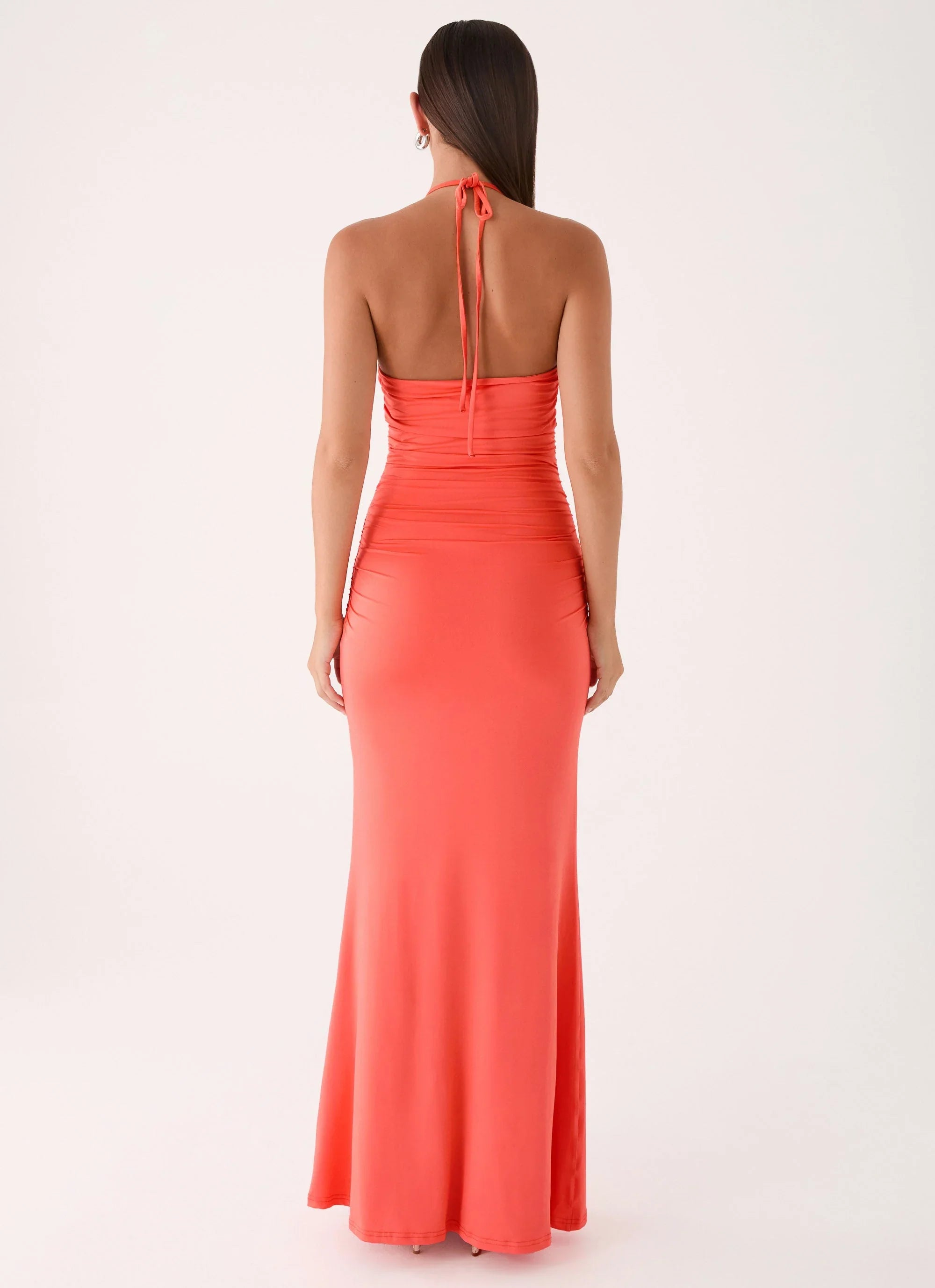 Aminata Maxi Dress Burnt Coral