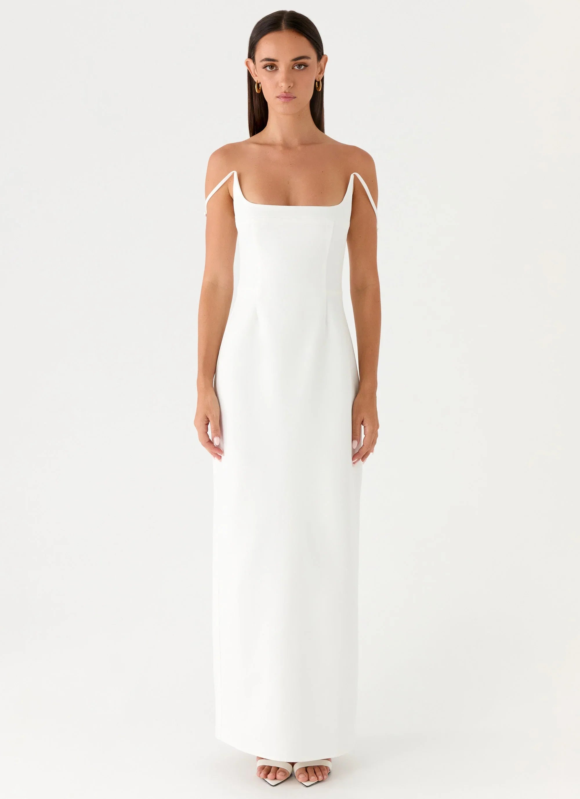 Aralyn Maxi Dress White