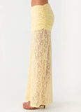 Farruko Jacquard Maxi Skirt Butter