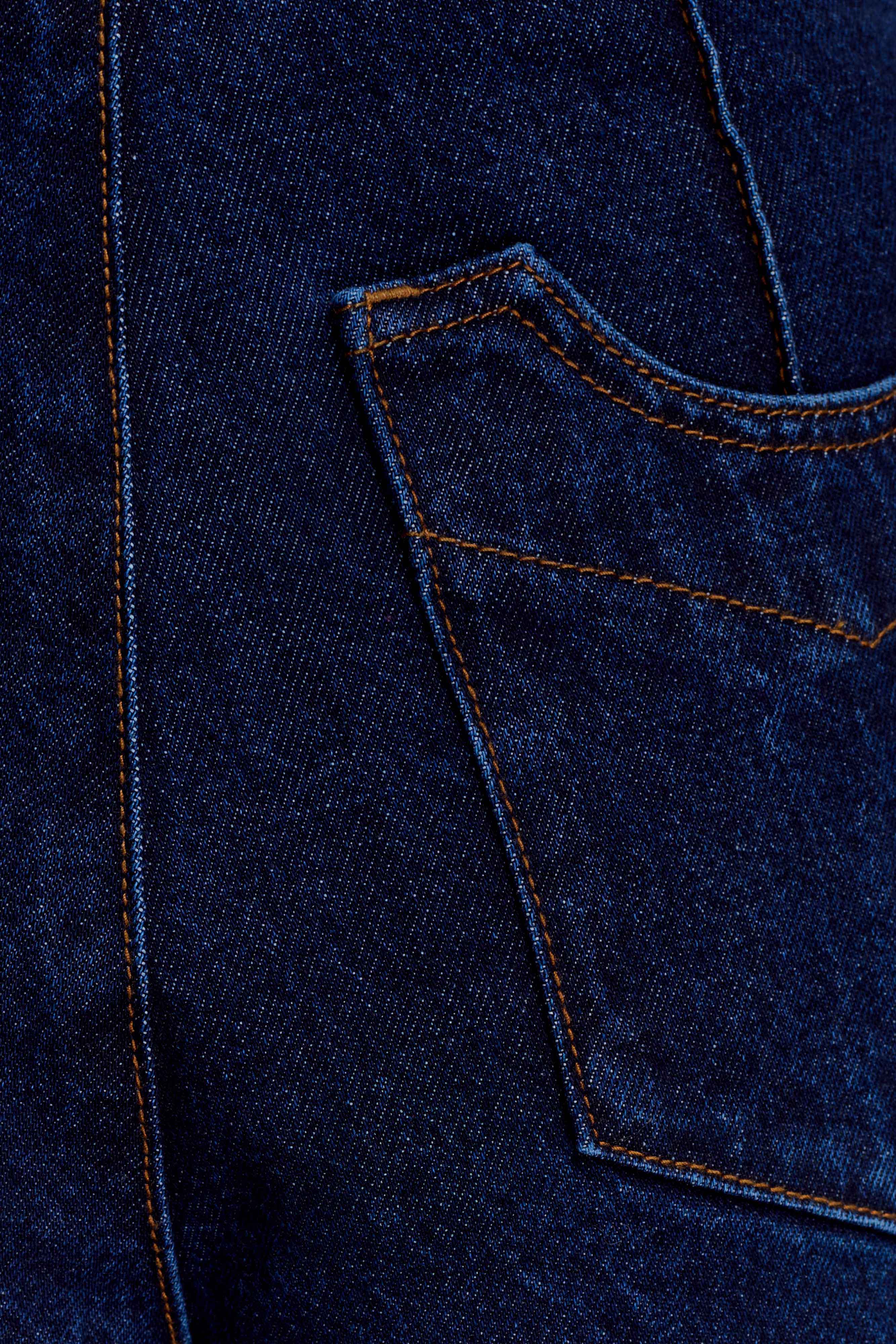 Beatrix High Rise Denim Jeans Indigo Blue