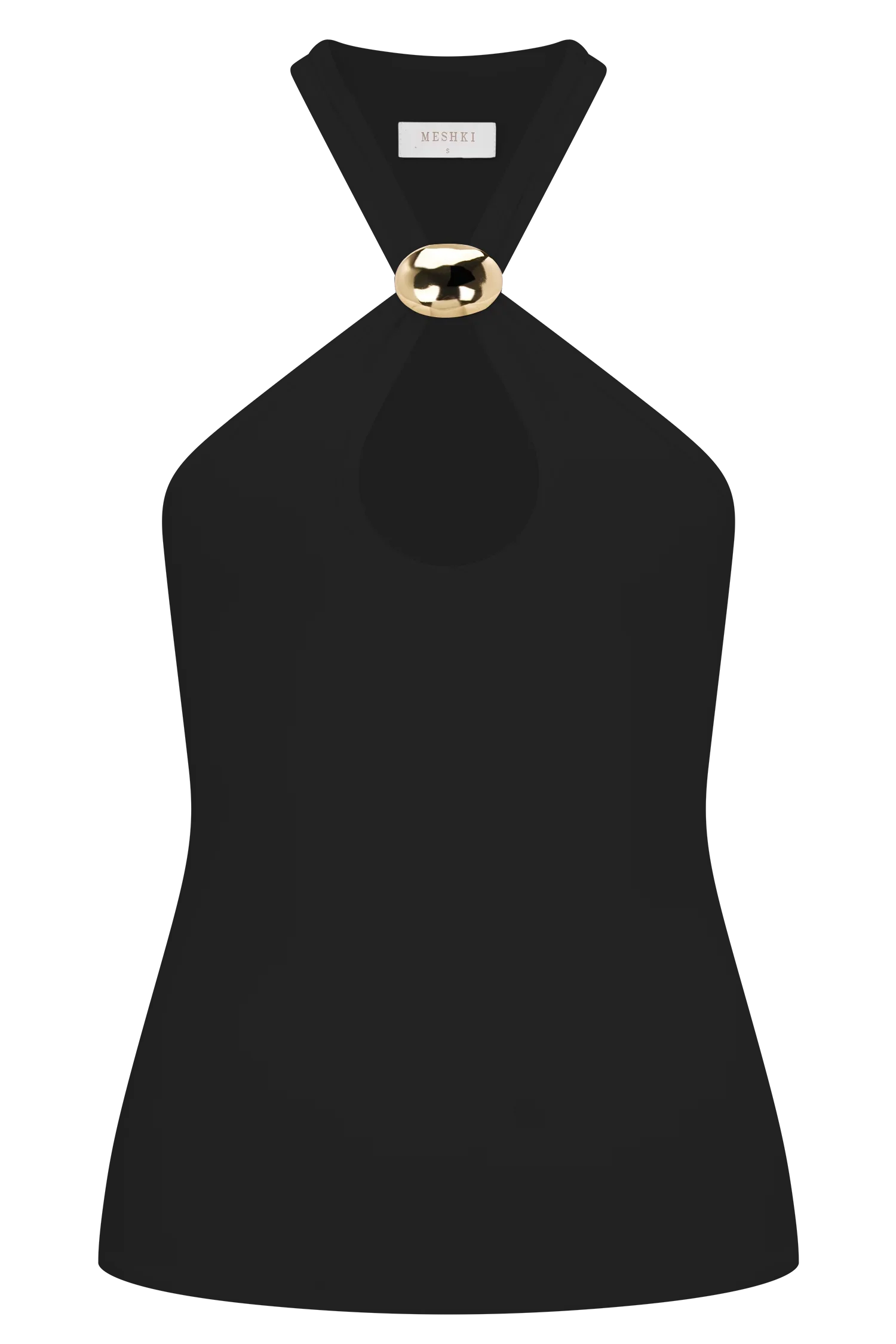 Ramona Modal Tank Top With Hardware Black
