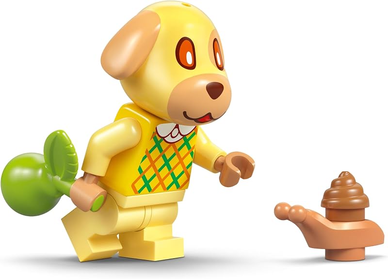 LEGO Animal Crossing Goldies Cozy House Building Toy Pretend Play Set for Girls Boys Ages 6 W Dog Minifigure Building Blocks Toy for Kids Gift Idea for Birthdays Video Game Fans 77058