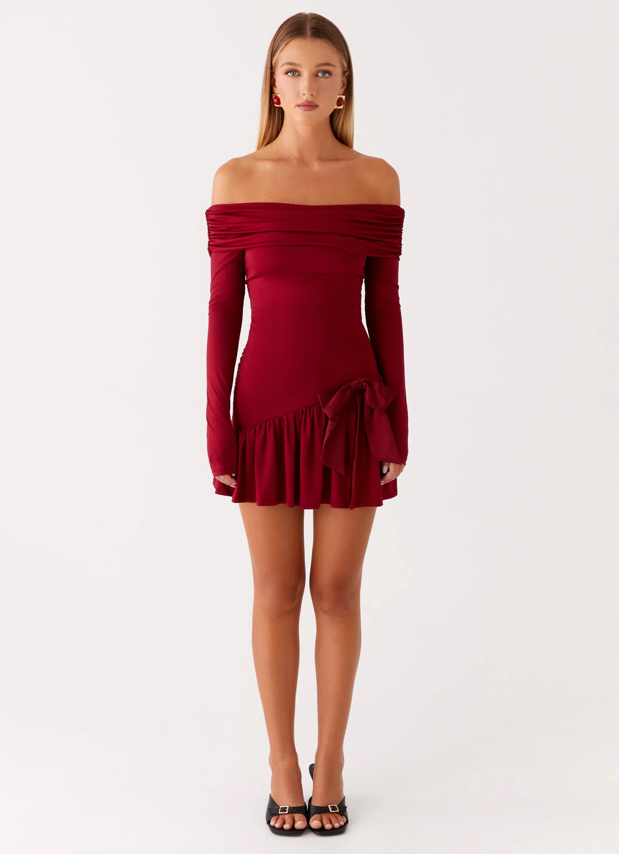 Grazia Mini Dress Red