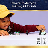LEGO Harry Potter Hagrid Harrys Privet Drive Escape Building Toy for Boys Girls Pretend Play Set for Kids Ages 8 W Mini Hagrids Motorcycle 4 Minifigures Gift for Birthdays 76459