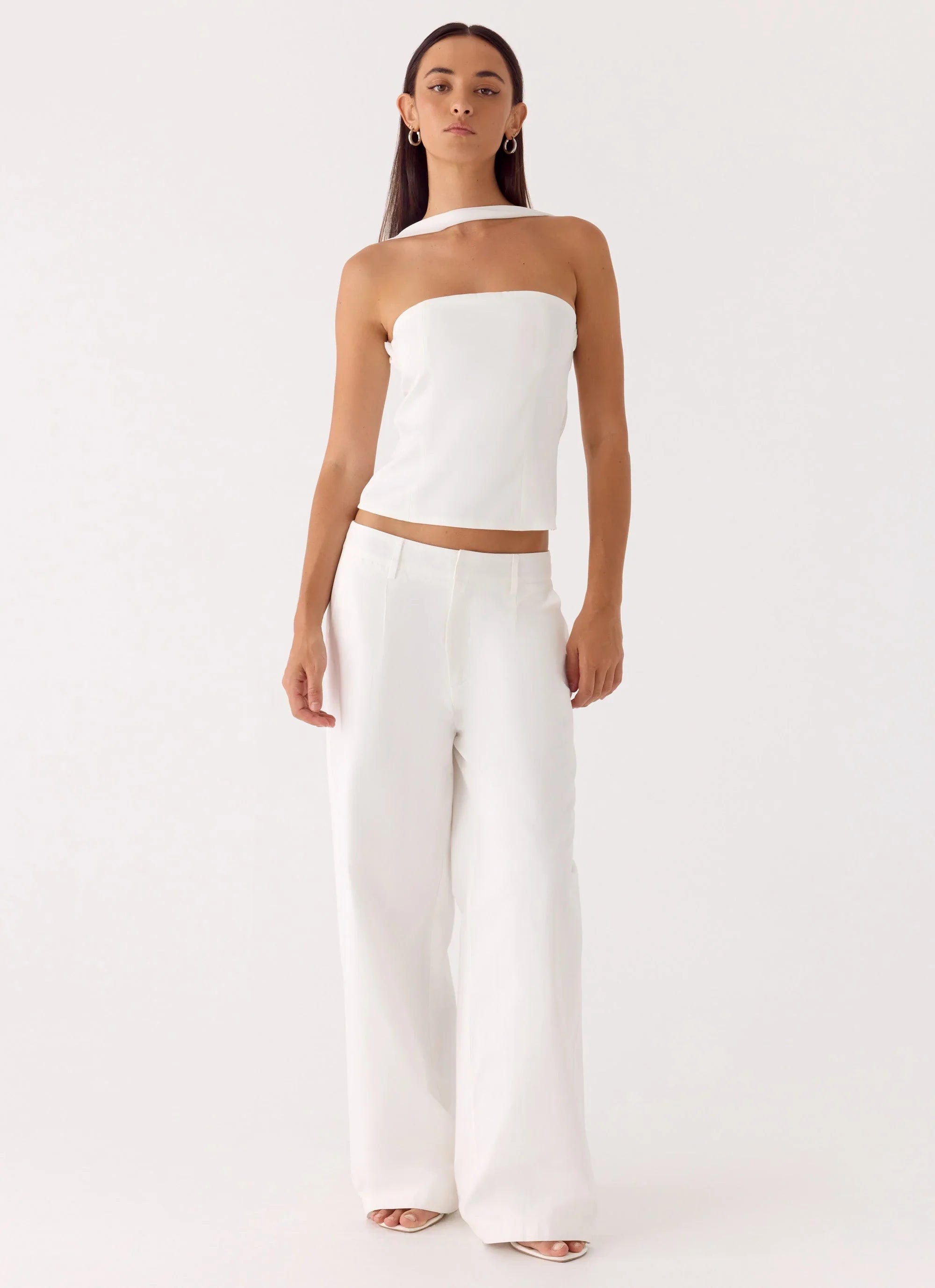Emilia Pant White