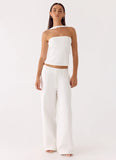 Emilia Pant White