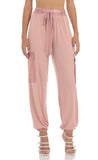 Shimmer Pants in Pink