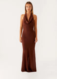 Sullivan Maxi Dress Chocolate