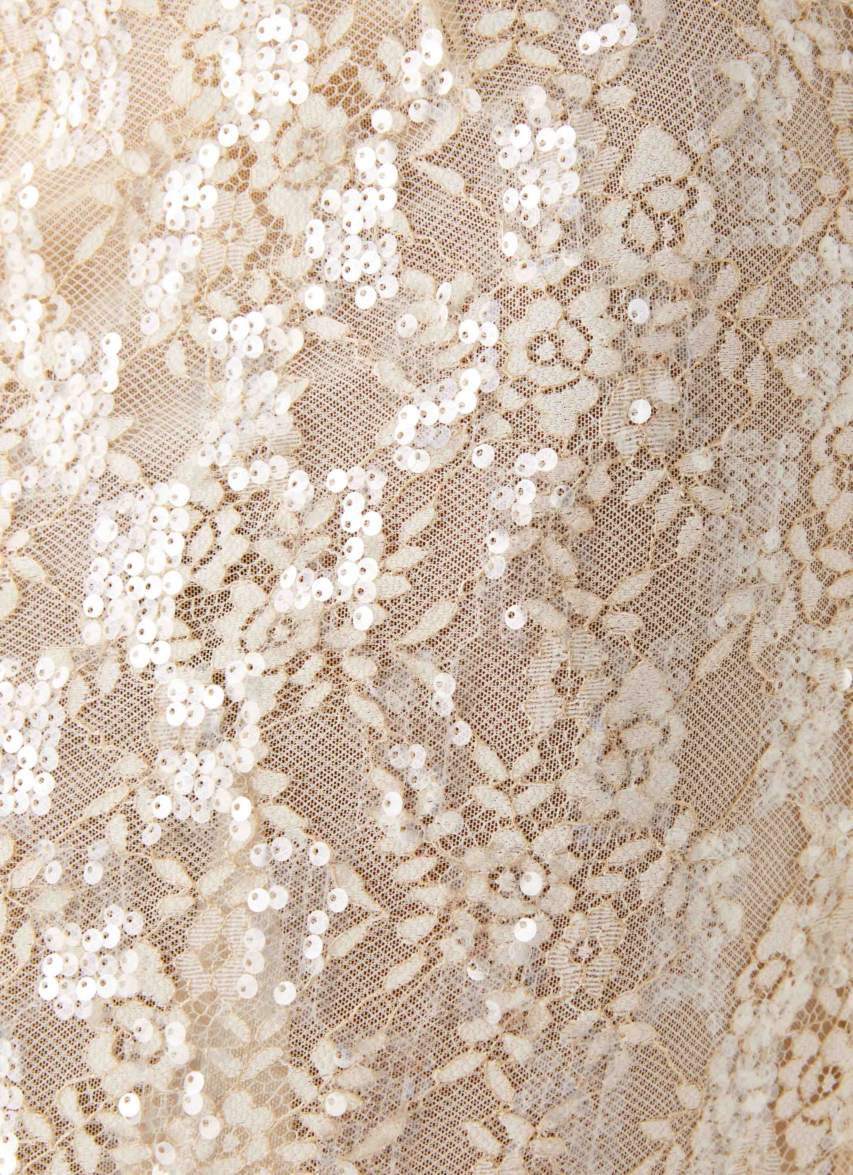 Bling It On Maxi Skirt Ivory