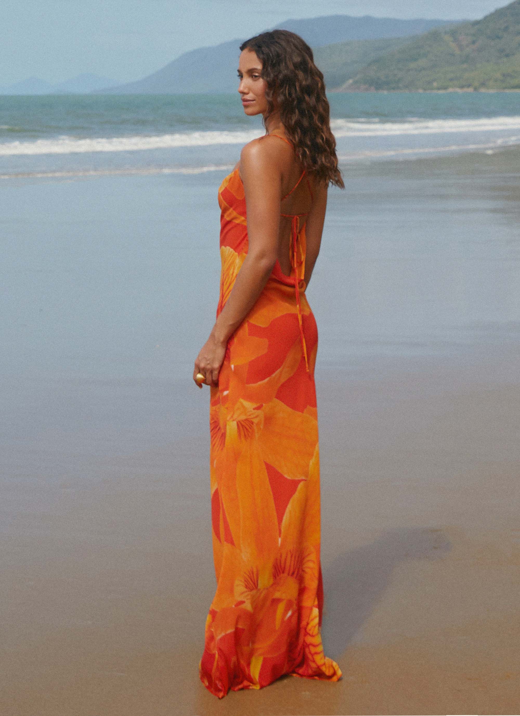 Midafternoon Maxi Dress Serene Orange
