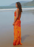 Midafternoon Maxi Dress Serene Orange