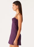 Sonique Mini Dress Plum