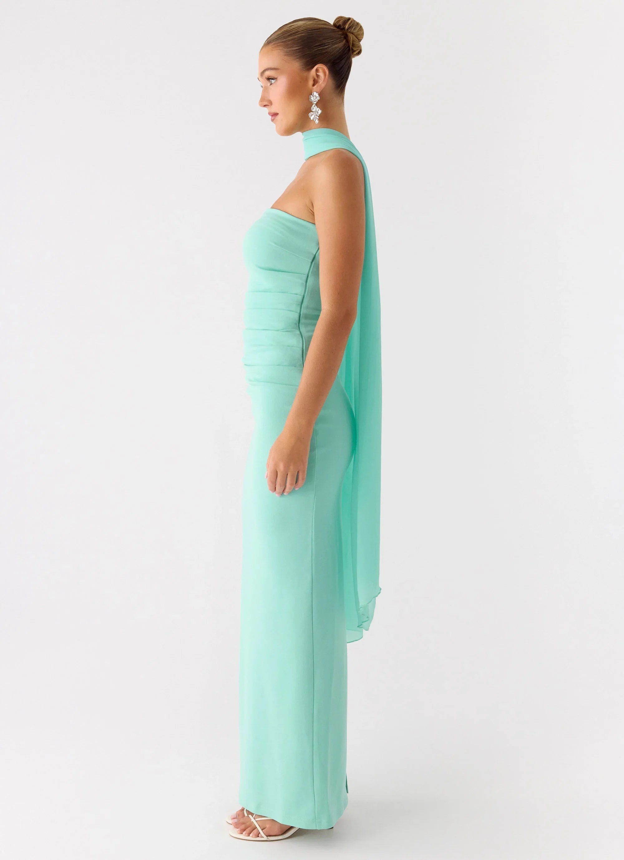 Libra Maxi Dress Aqua
