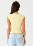 Luxie Top Yellow